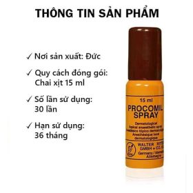 Thuốc Xịt Procomil Đức Chính Hãng - SHP186 03