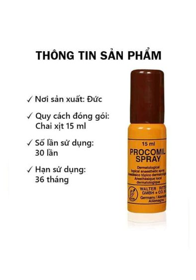 Thuốc Xịt Procomil Đức Chính Hãng - SHP186 03