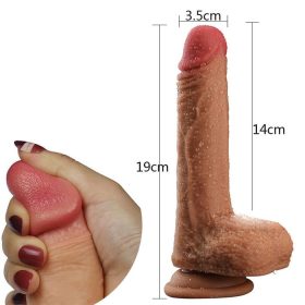 Dương Vật Giả Dán Tường Chuẩn 18CM - SHP560 04