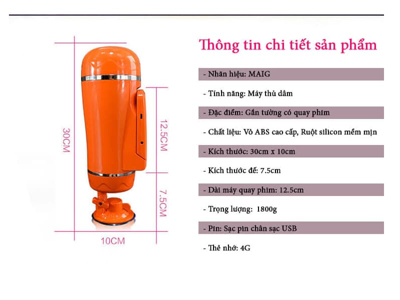 Máy Thủ Dâm FunZone Màn Hình LCD Có Gắn Tường Xoay 160 Độ 04