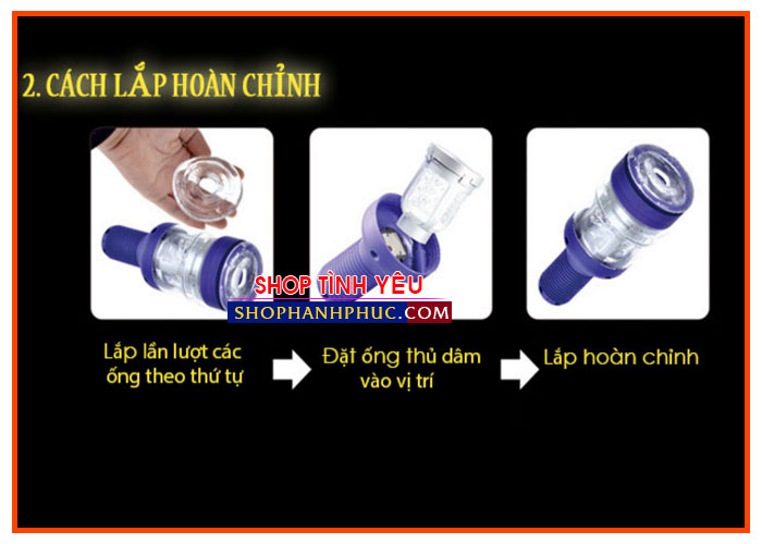 Đồ chơi tình dục nam – máy thủ dâm tự động Easylove