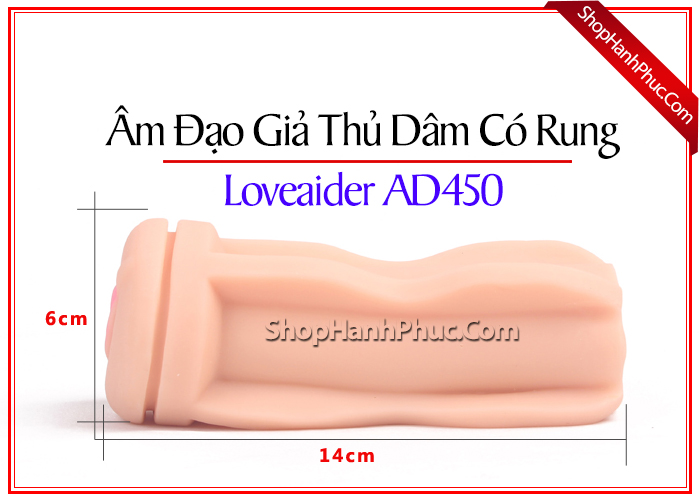 Mua âm đạo giả như thật Loveaider có chức năng rung