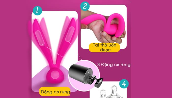 Rabbit Mini – Dụng Cụ Người Lớn Massage Điểm G Cực Hiếm 03