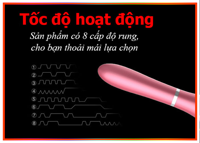 Dụng cụ tình dục cho nữ - máy rung kích thích cô bé sướng