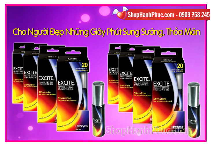 Gel bôi trơn Exciter là gel bôi trơn âm đạo tốt nhất