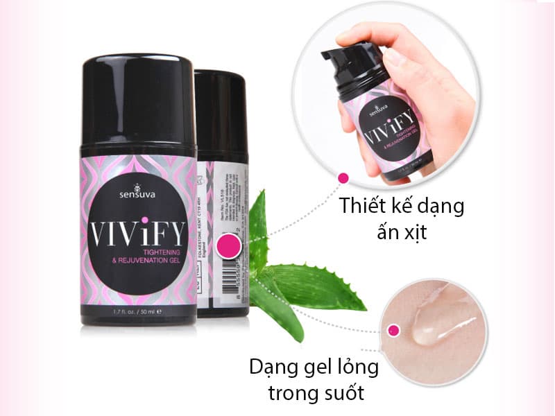 Sensuva ViviFy 50ml – Kem Bôi Trơn Cao Cấp Giúp Se Khít Âm Đạo 04