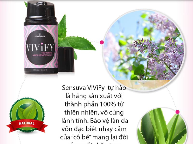 Sensuva ViviFy 50ml – Kem Bôi Trơn Cao Cấp Giúp Se Khít Âm Đạo 06