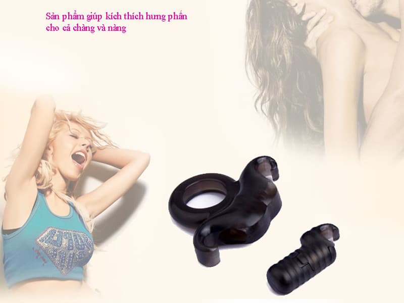 Nhẫn Rung Gaur Black Đồ Chơi Thiết Kế Như Chú Bò Tót Mạnh Bạo 04