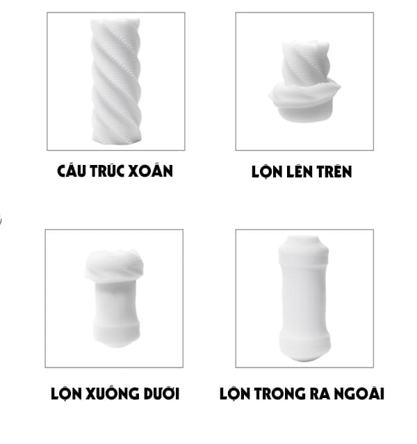 Cốc Thủ Dâm Tenga Cao Cấp 3D Spiral SHP1217 04