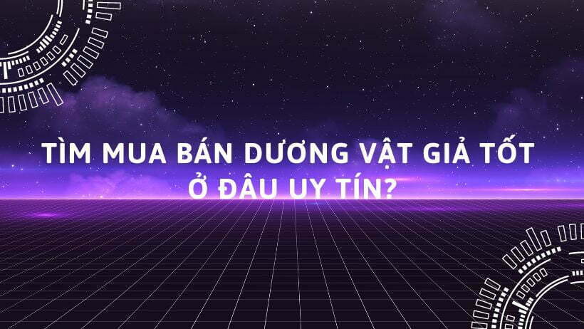 Tìm Mua Bán Dương Vật Giả Tốt Ở Đâu Uy Tín?