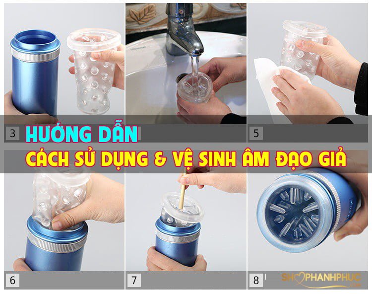 Hướng Dẫn Cách Sử Dụng Và Vệ Sinh Âm Đạo Giả